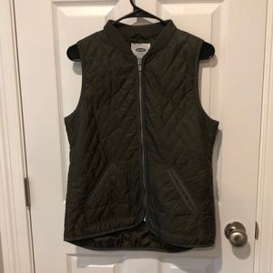 Small Olive Old Navy Vest